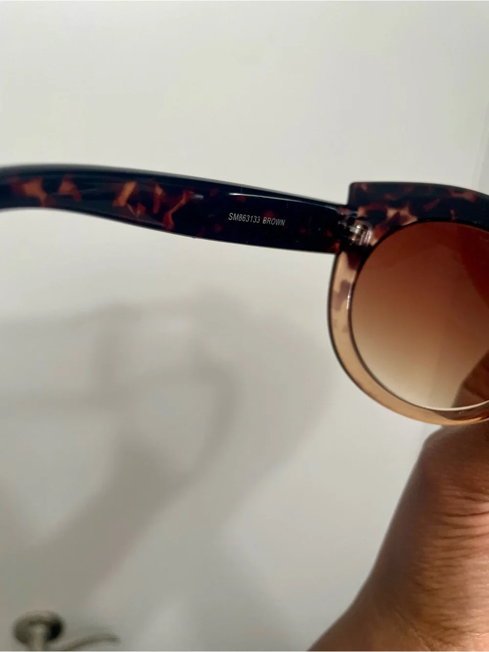 Steve madden Tortoiseshell Cat-Eye Sunglasses - Brown Gradient Lenses